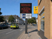 Mit Stelen gegen die Parkplatzsuche?