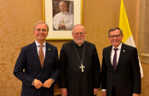 Gespräche mit dem Außenminister im Vatikan