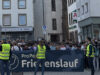 Laufstrecke für den Frieden